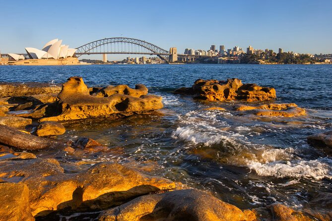 PRIVATE Sydney City Bondi Beach Opera House & Botanic Garden Tour - Seeing the Opera House from outside