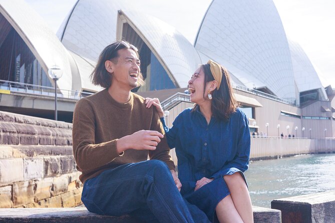 Professional Photoshoot at Opera House - Meeting at Bennelong Point