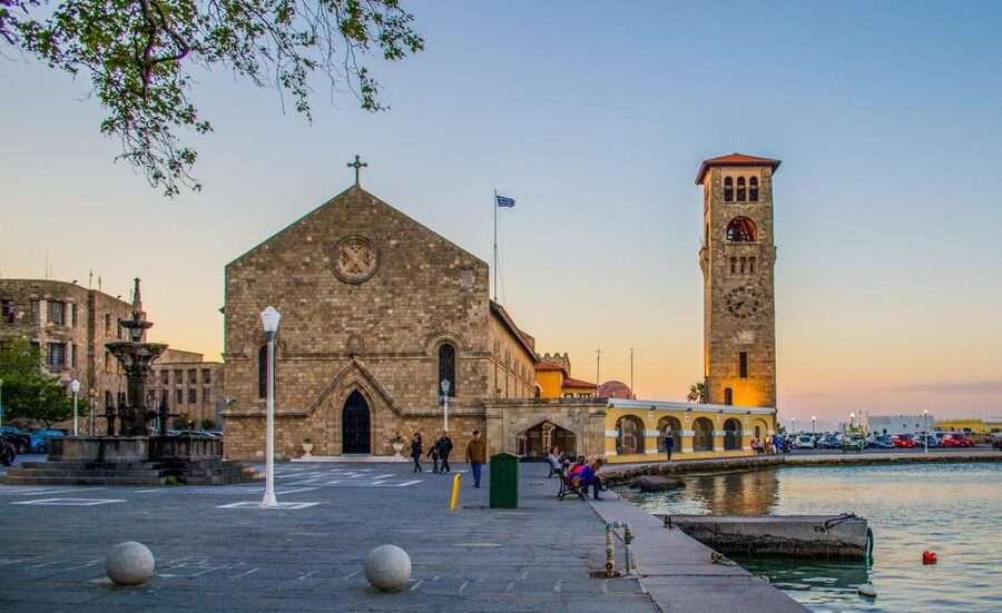 Rhodes: Guided Rhodes City By Night with Live Music & Dinner - The $412 price and who gets the best value