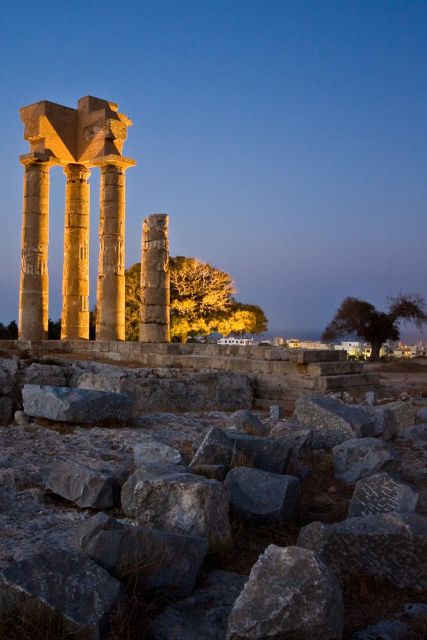 Rhodes: Guided Rhodes City By Night with Live Music & Dinner - Practical tips for a smoother evening
