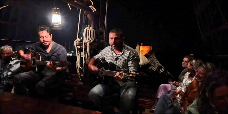Rhodes: Night Cruise with Live Music and Sightseeing. - Key points to know before sailing