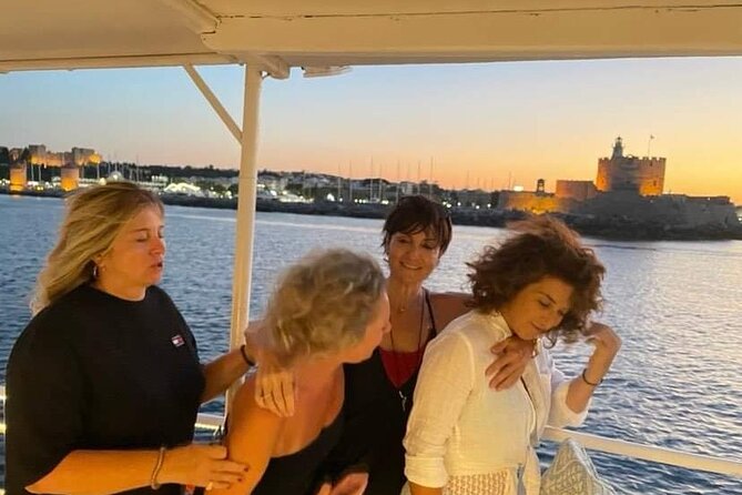 Rhodes Sunset Cruise - Swim and Dine w/ Live Music & Sunset! - The 45-minute sail to Kallithea Springs