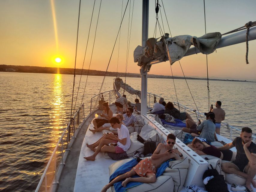 Rhodes: Sunset Cruise with Open Bar, Dinner, & Live Music - A Greek buffet with a practical range of choices