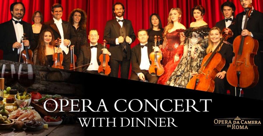 Rome: Italian Opera Concert and Traditional Dinner - A program built around familiar Italian music