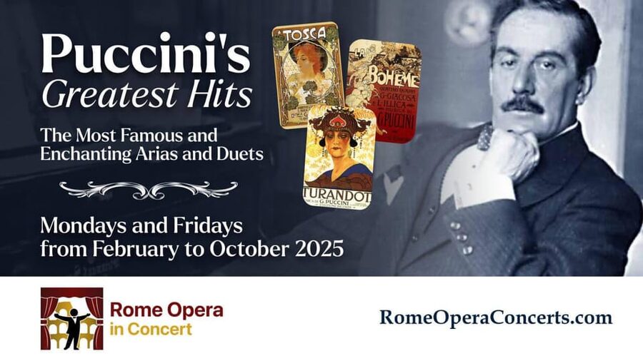 Rome: PUCCINI'S GREATEST HITS - Concert + Aperitif - Why Puccini works so well for a short Rome concert