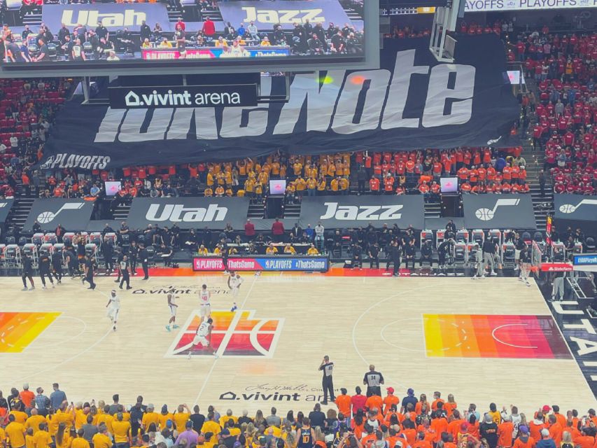 Salt Lake City: Utah Jazz Basketball Game Ticket - Getting inside with a mobile ticket