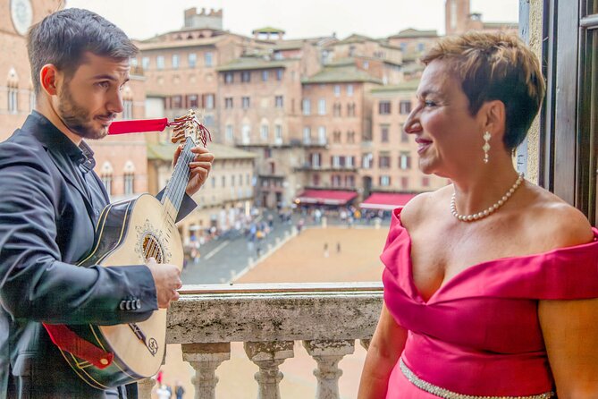 Siena: Intimate Opera Concert & Tour in Piazza del Campo - The Baroque rooms, frescoes, and Bernini bust