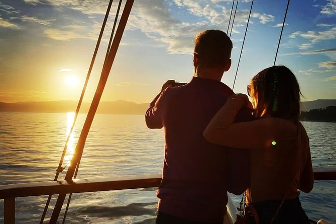 Split:Sunset Cruise with Live Music - Sunset beside Split’s newer beaches
