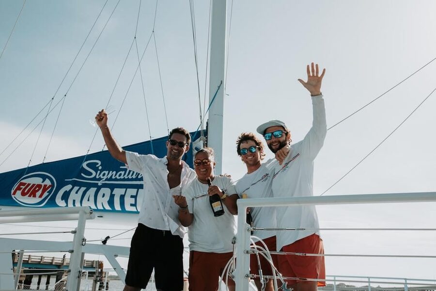 St Augustine: Nights of Lights Sail w Live Music& Sunset Opt - What the boat ride is really like