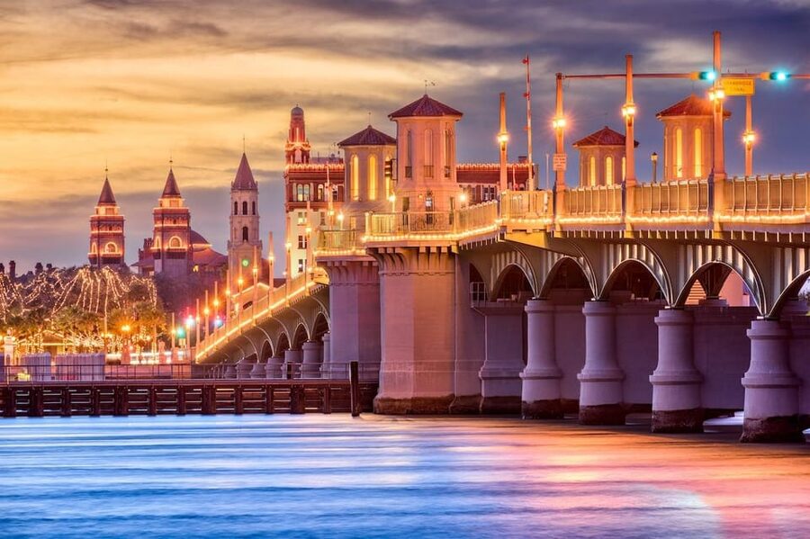 St Augustine: Nights of Lights Sail w Live Music& Sunset Opt - The $69 price and what it buys