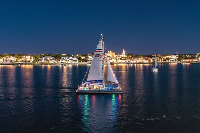St Augustine Nights of Lights Tour with Live Music and Sunset Opt - Key points to know before boarding