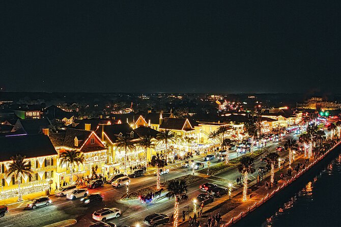 St Augustine Nights of Lights Tour with Live Music and Sunset Opt - Picking the sunset cruise or evening cruise