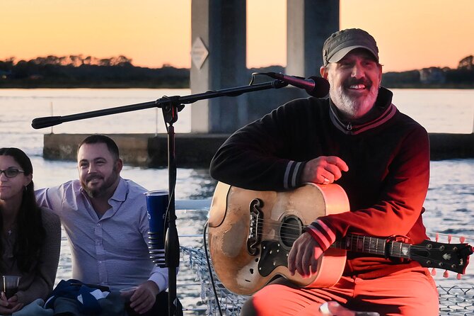 St Augustine Nights of Lights Tour with Live Music and Sunset Opt - What the boat ride feels like