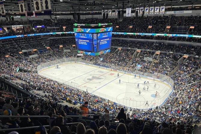 St. Louis Blues Ice Hockey Game Ticket at Enterprise Center - What happens during the roughly three-hour visit