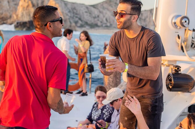 Sunset Cruise in Los Cabos with Jazz and Wine - Wine, cocktails, and a buffet that can replace dinner