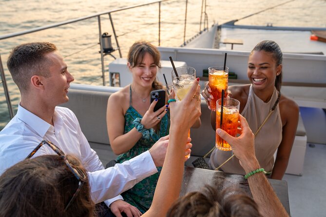 Sunset Jazz Catamaran Cruise with Aperitivo and Live Saxophone - Sant’Elena and the Biennale gardens