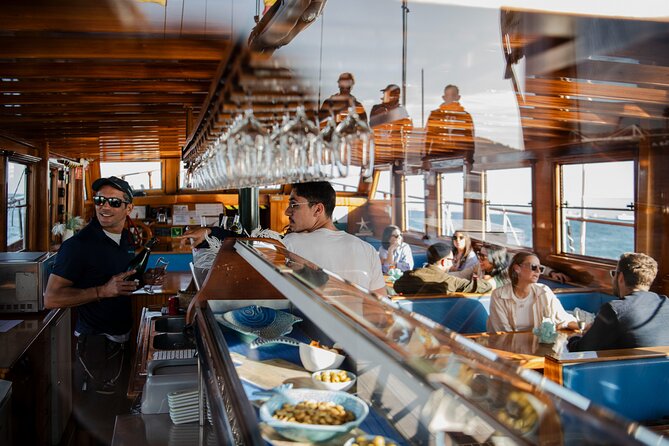 Sunset Sailing in Barcelona & Live Music by Aperol - Rooftop seating, music, and the onboard bar