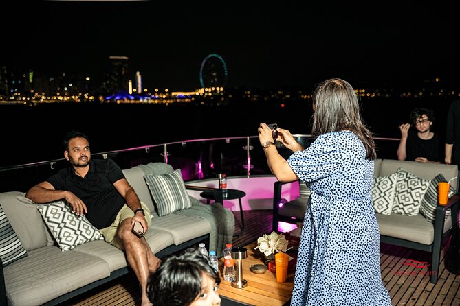 Superyacht Experience in Dubai with Dinner and Live Music - Jumeirah Beach Residence from the water