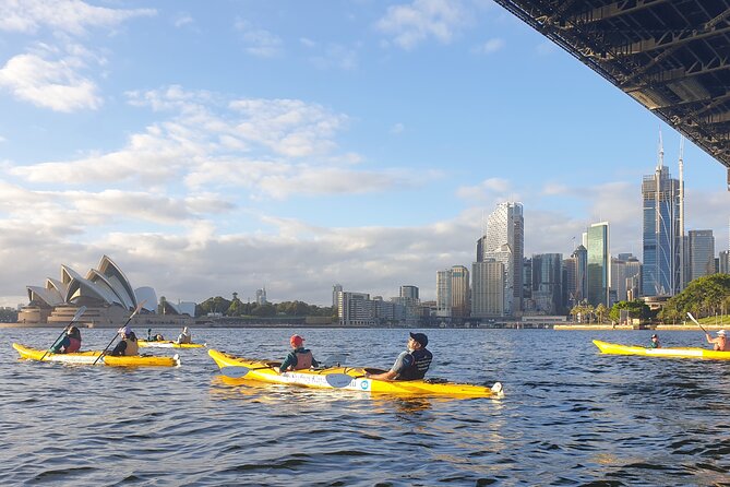 Sydney LED Lit Kayak Tour of the Opera House and Bridge - Under the Harbour Bridge