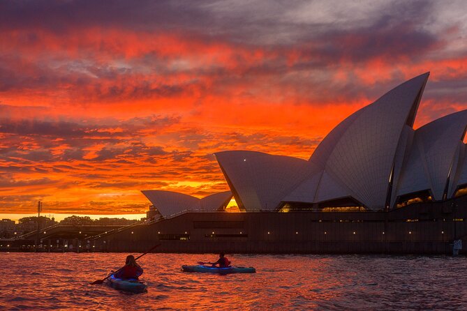Sydney LED Lit Kayak Tour of the Opera House and Bridge - Sunrise or sunset: choosing the right departure