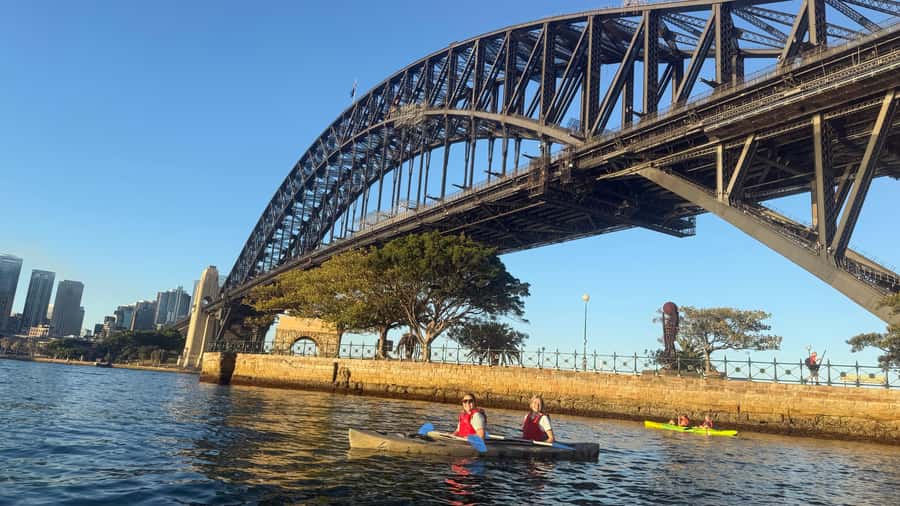Sydney Sunrise Private Kayak – Opera House & Harbour Bridge - Learning the basics before launch