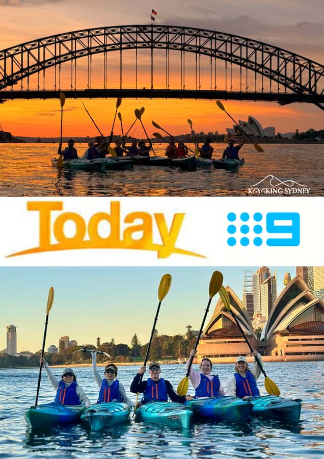 Sydney: Sunset Kayak Tour with Opera House Views - Luna Park in the golden-hour light