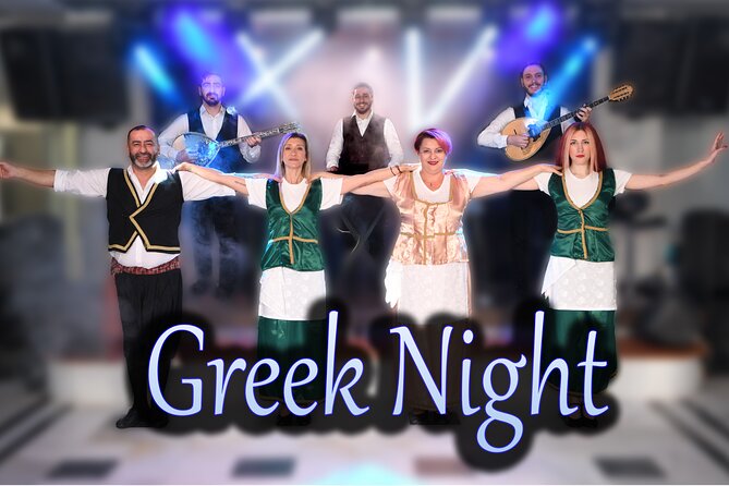 Traditional Greek Night live Music & Dinner Show in Santorini - The buffet from 8 to 9:30 pm