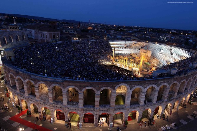 Transfer from Lake Garda to Verona Arena and Opera Ticket - Key points to know before booking