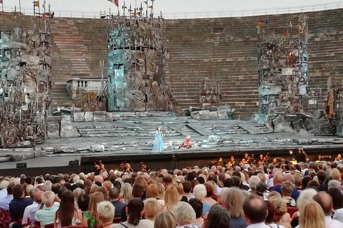 Transfer from Lake Garda to Verona Arena and Opera Ticket - The Arena is the real star of the evening