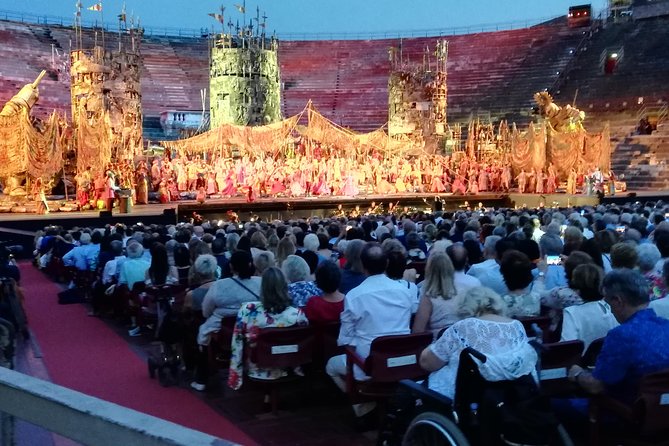 Transfer from Lake Garda to Verona Arena and Opera Ticket - Gate 7 and the return journey reduce the evening’s friction