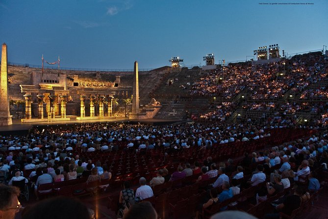Transfer from Lake Garda to Verona Arena and Opera Ticket - Is $132.32 a fair price?