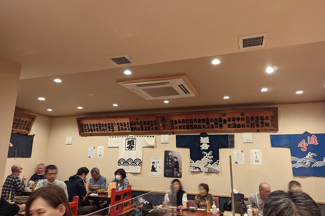 Tsugaru shamisen performance over traditional dinner - Seeing Hozomon and Senso-ji Temple