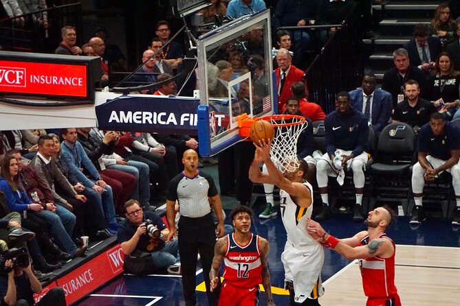 Utah Jazz Basketball Game Ticket at Delta Center - Food, drinks, and Jazz merchandise