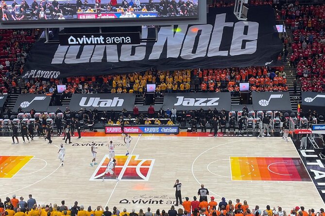 Utah Jazz Basketball Game Ticket at Delta Center - The mobile ticket issue