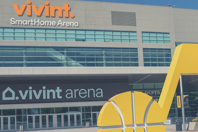Utah Jazz Basketball Game Ticket at Delta Center - Arriving at Delta Center in Salt Lake City