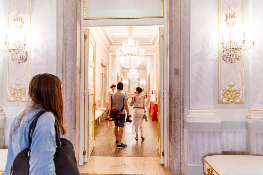 Venice: La Fenice Opera House Entry Ticket with Audio Guide - Picking up your ticket and audio guide