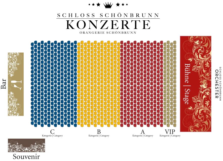 Vienna: After-Hours Schönbrunn Palace Entry & Concert Ticket - The 22-room palace tour at 7:00 PM