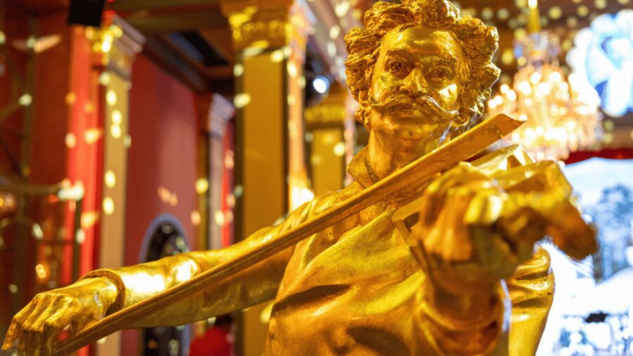 Vienna: Classical Concert in the historic 1837 Strauss-Hall - The 8:30 PM performance: Strauss, Mozart, and a soprano