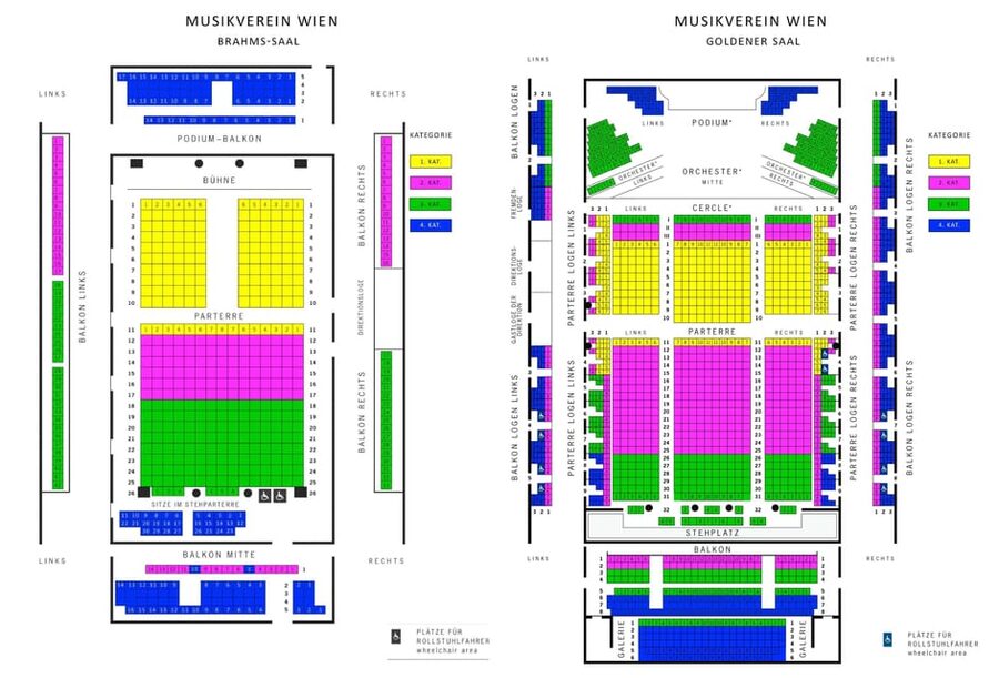 Vienna: Classical Concert in the World-Famous Musikverein - Seating, sightlines, and comfort