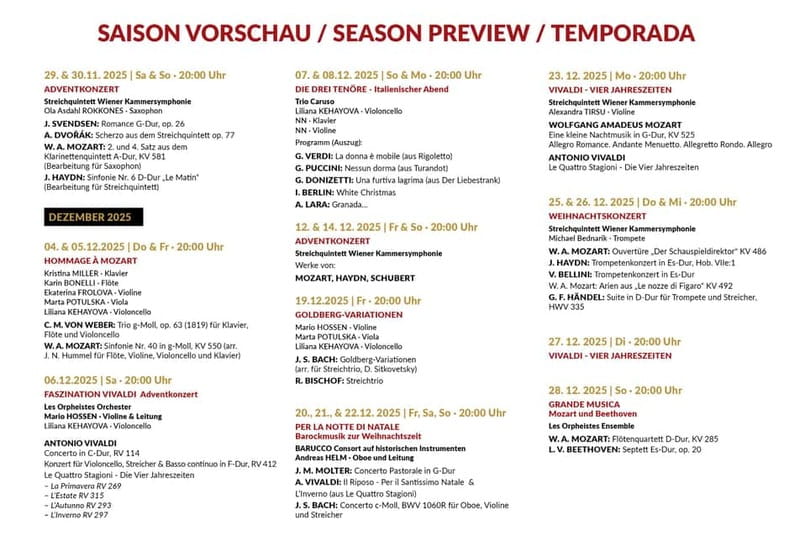 Vienna: Classical Concerts in the Minorite Church Ticket - Is $22 Good Value?