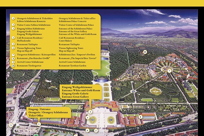 Vienna: Schönbrunn Palace Tour at 7 PM & Classical Concert - The gap before the 8:30 PM concert