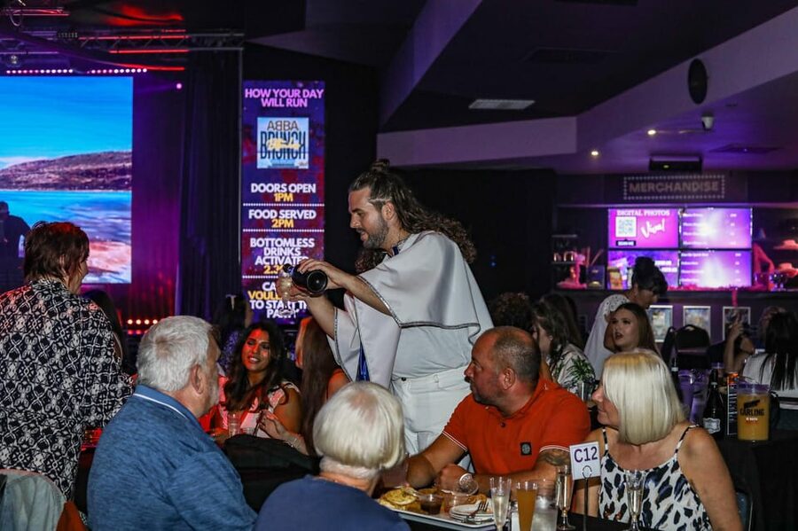 Viva Blackpool: ABBA Bottomless Brunch with Live Music - Sharing food keeps the brunch social