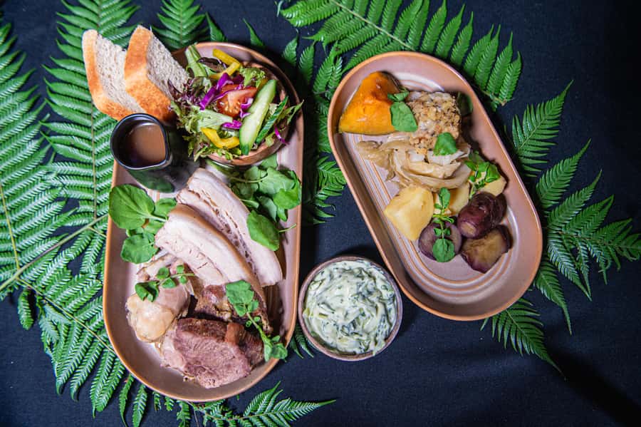 Waitangi: Treaty Grounds Hāngī and Concert Combo Pass - The underground Hāngī and what you will eat